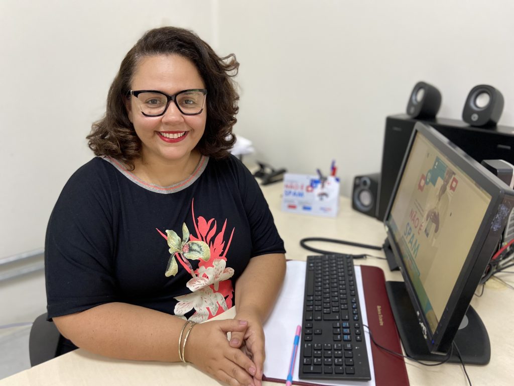 assessora geral de comunicação e marketing do ipesaúde, rebeca teixeira