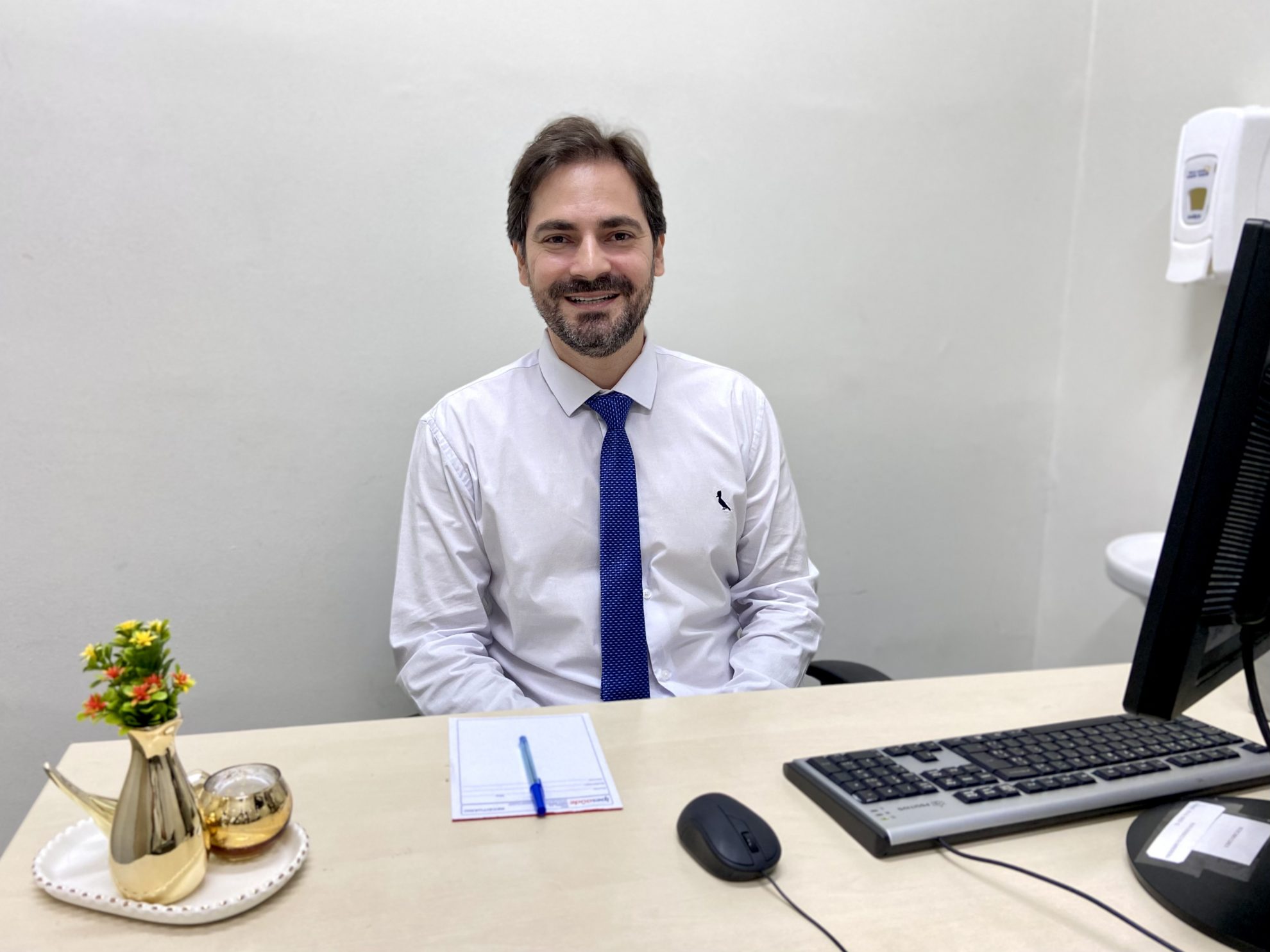 médico endocrinologista edder de mello foto francielle nonato agecom