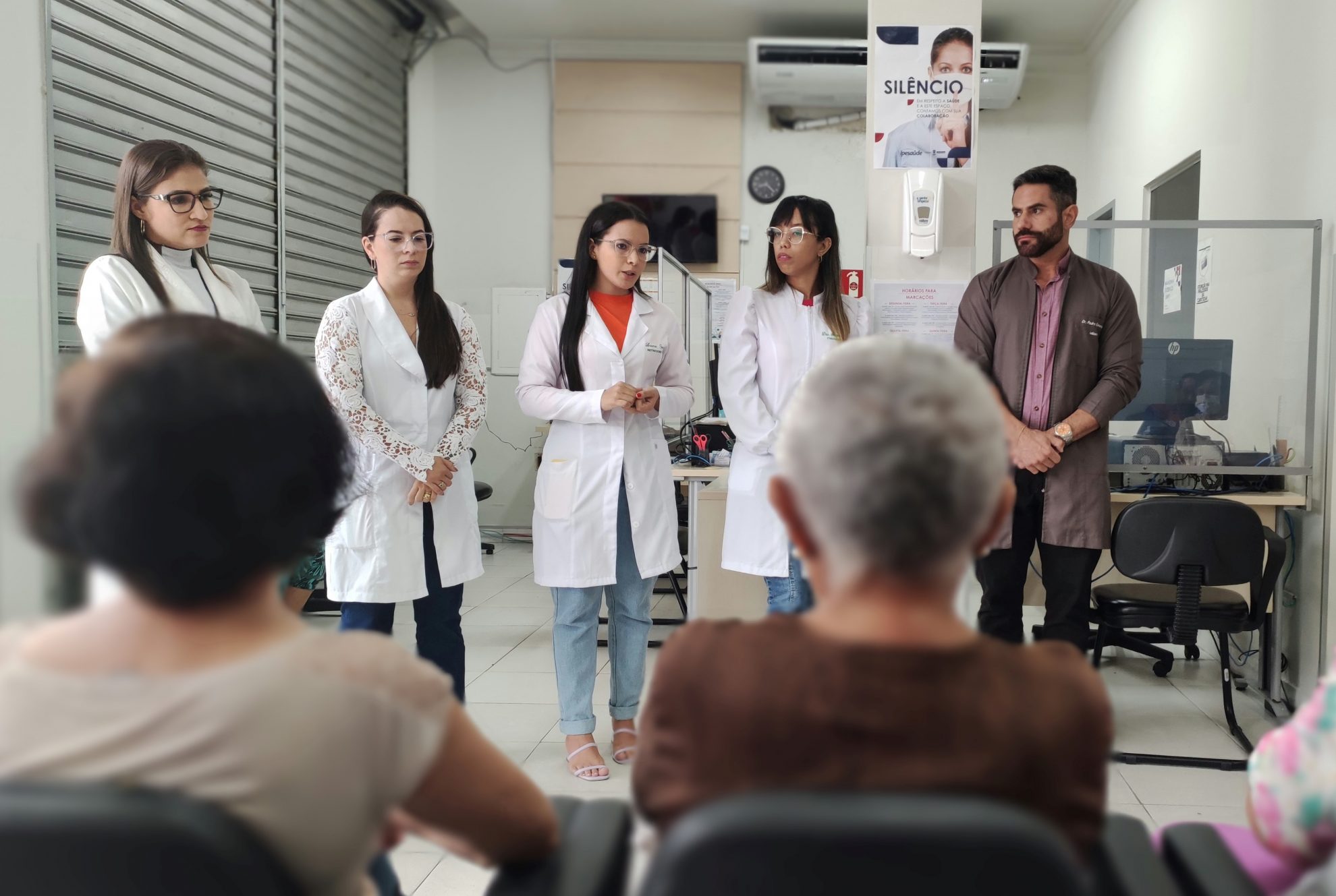 ação dia nacional de combate e prevenção a hipertensão foto agecom ipesaúde