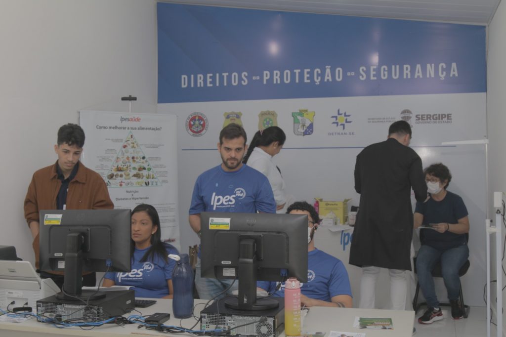 equipe do cadastro do ipesaúde foto ascom ssp