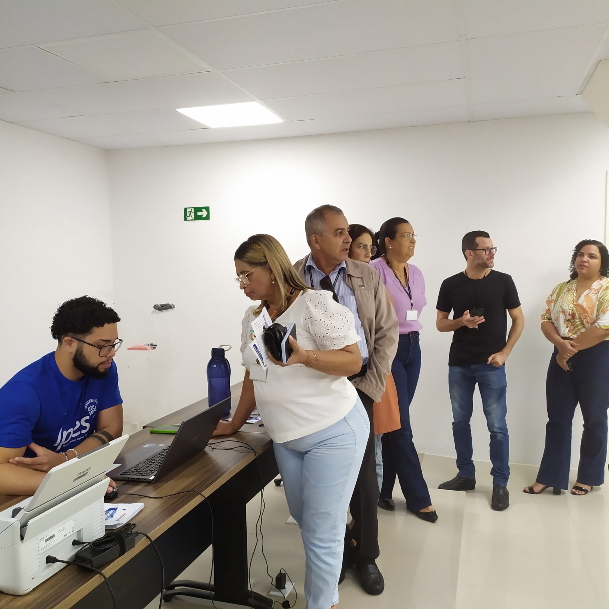 grande número de servidores participaram da ação foto agecom ipesaúde
