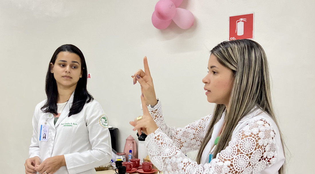 enfermeiras paula caroline e erica fernanda foto francielle nonato agecom