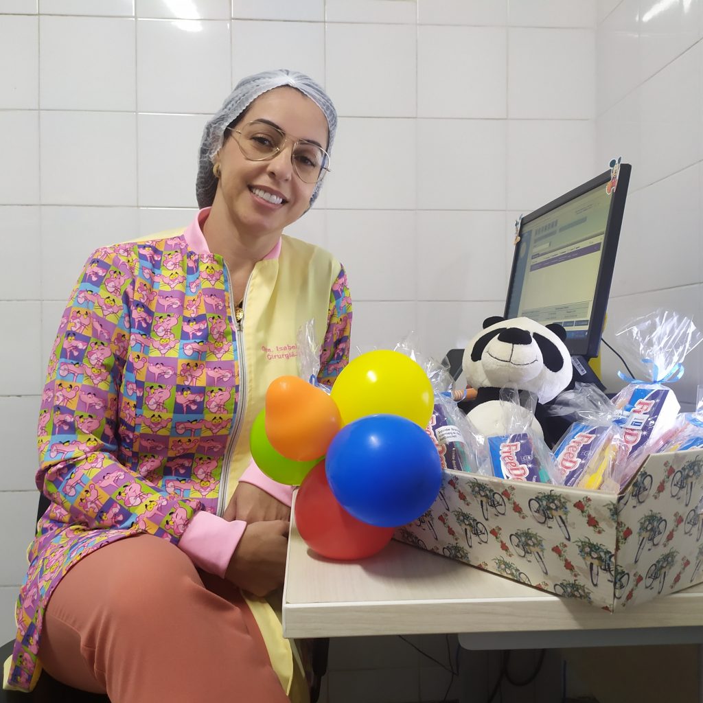 a odontopediatra isabela simone ressaltou a importância da ação realizada pelo centro odontológico do ipesaúde foto agecom