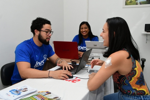 ipesatevc secom servidora retira dúvidas sobre cadastro e consultas foto erick o’hara