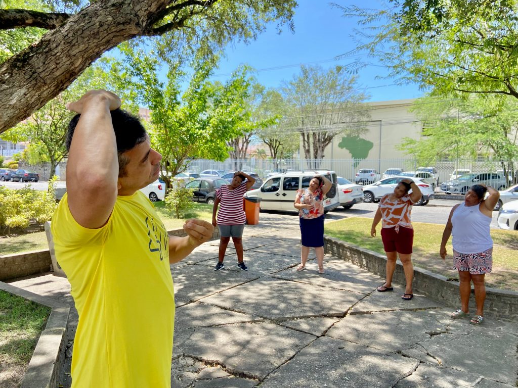 jônatas brito leite orientou as integrantes do programa