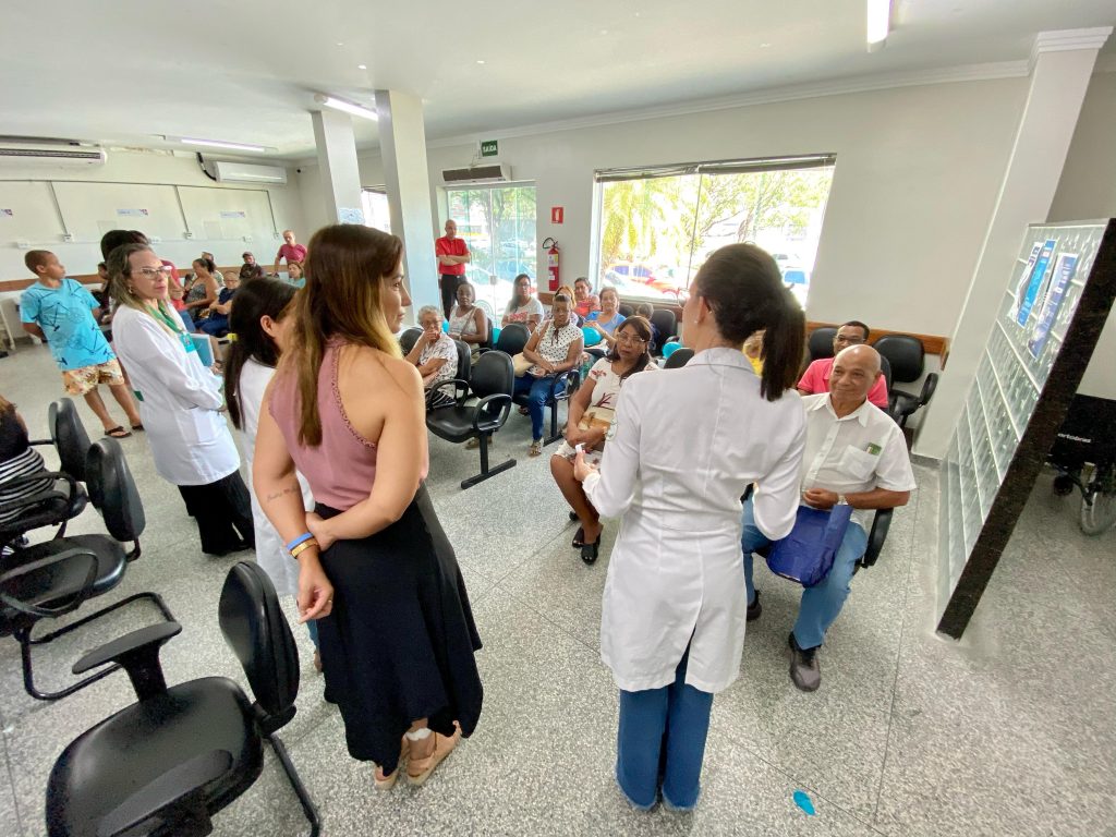 sala de espera público participou ativamente foto francielle nonato