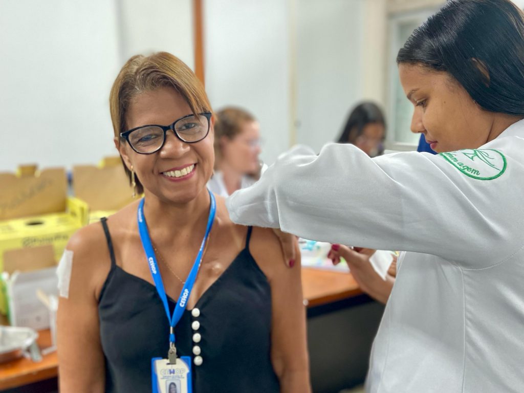 vacinação foi um dos serviços mais procurados