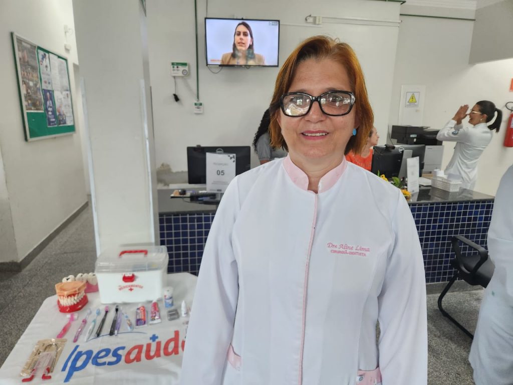 a cirurgia dentista aline lima