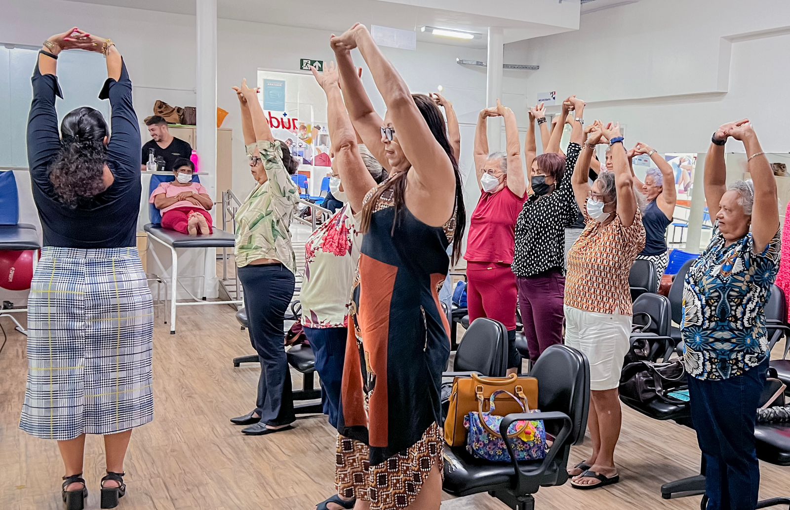 beneficiários participaram ativamente da ação foto sara madureira