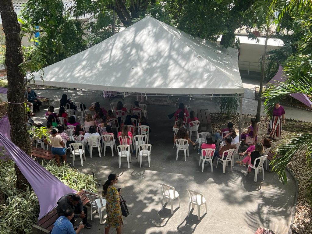 evento contou com participação de beneficiárias e colaboradoras foto raquel almeida