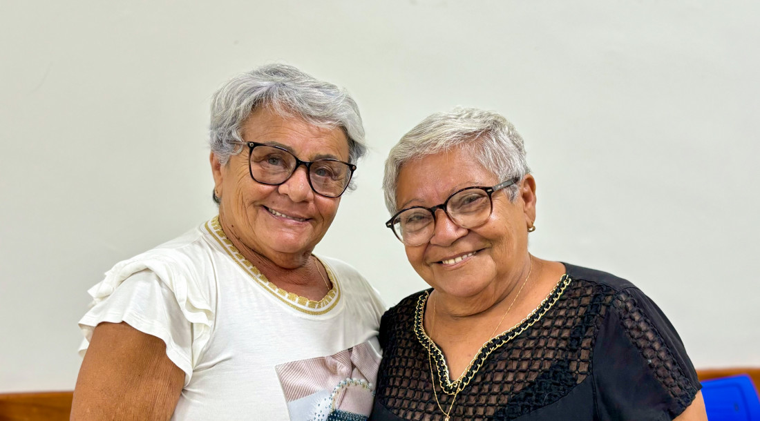 raimunda castro e a irmã foto francielle nonato