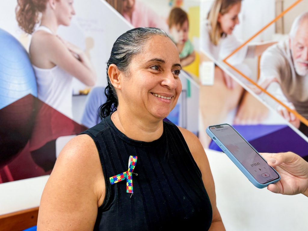 agente de saúde angela carla nery fala da importância de evento como estes conduzirem os pais a ajudarem os filhos