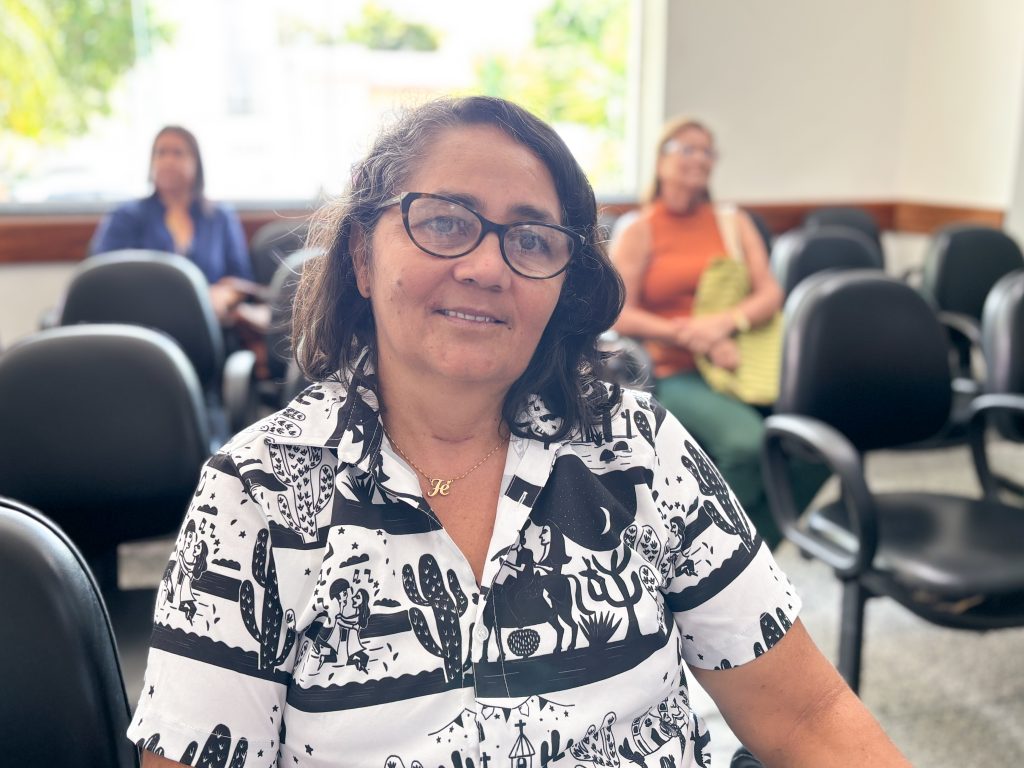 beneficiária josileide evangelista aprovou a ação foto francielle nonato ascom ipesaúde