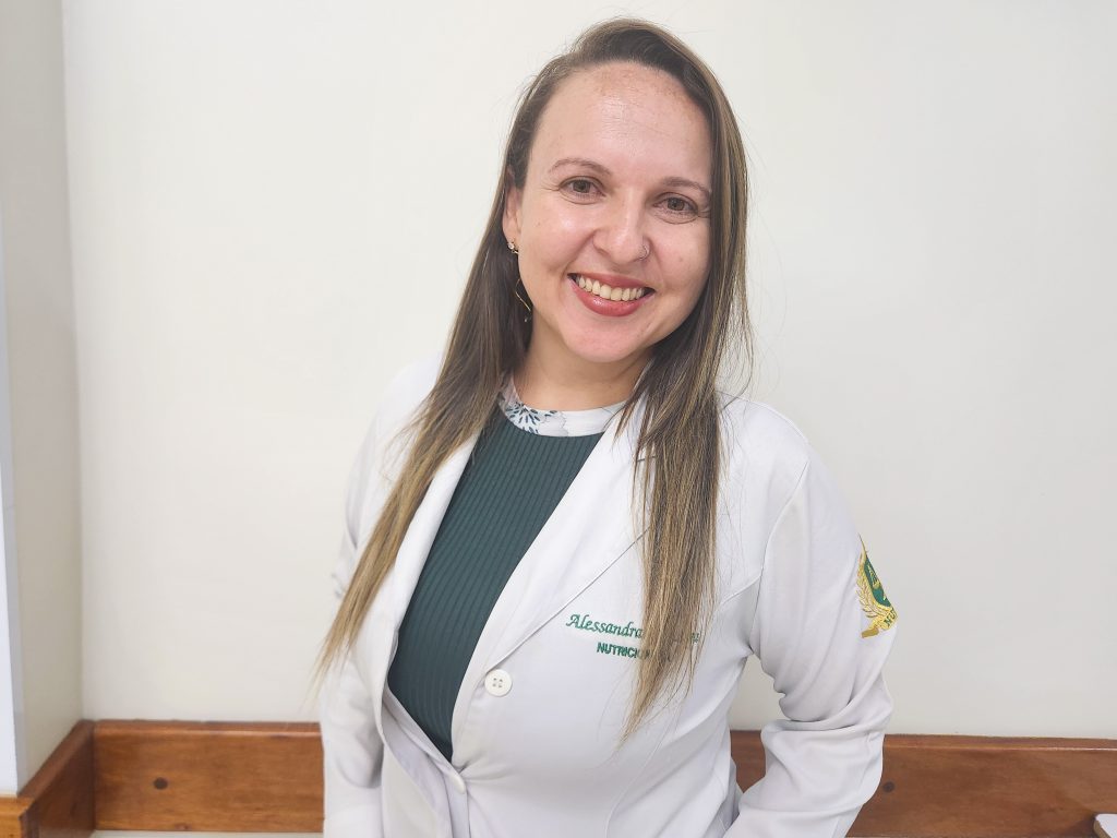 alessandra gonzaga, nutricionista do centro de endocrinologia e diabetes foto1 ascom ipesaúde