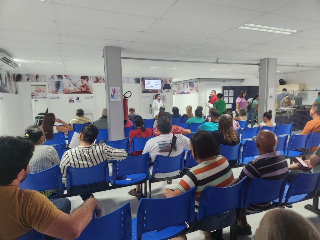 campanha setembro em flor no centro cardiorrespiratório foto ascom ipesaúde
