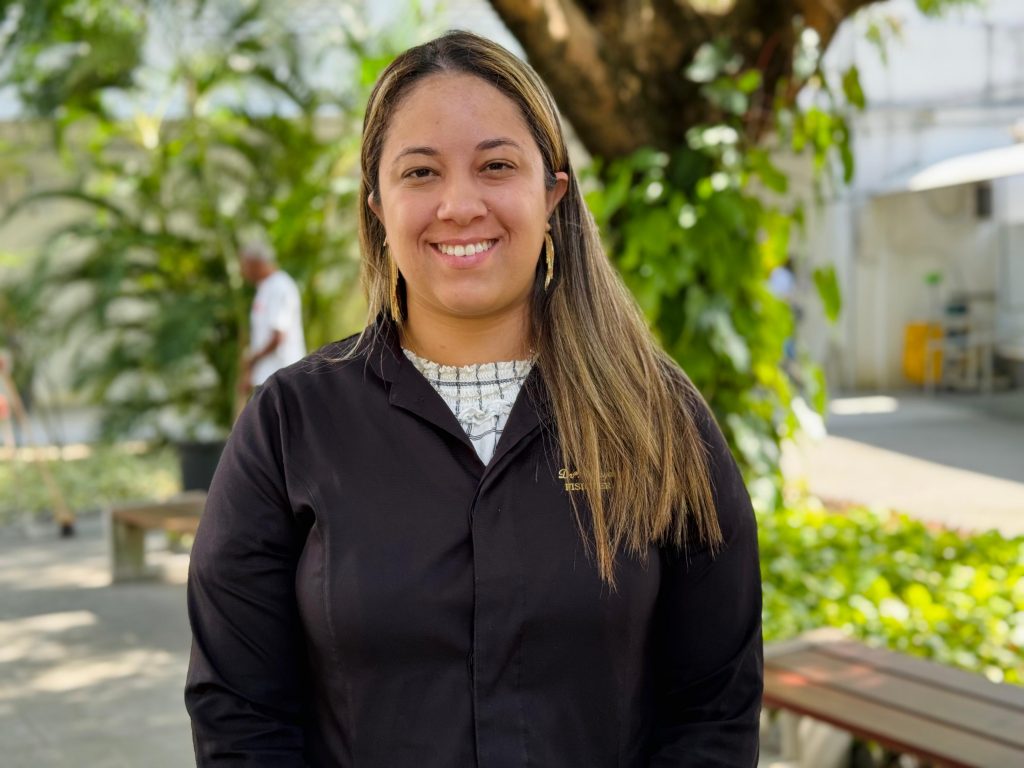 fisioterapeuta do ipesaúde, mayara soares foto sara madureira ascom ipesaúde