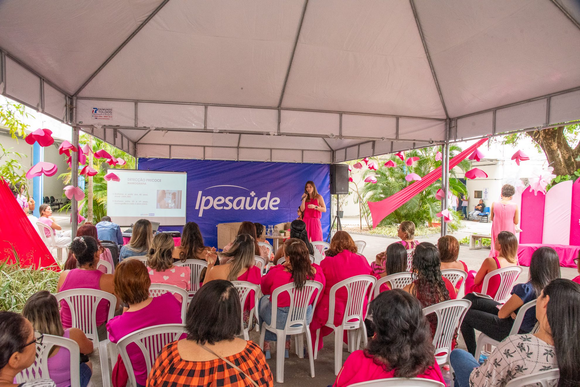 ação outubro rosa thiago santos 1