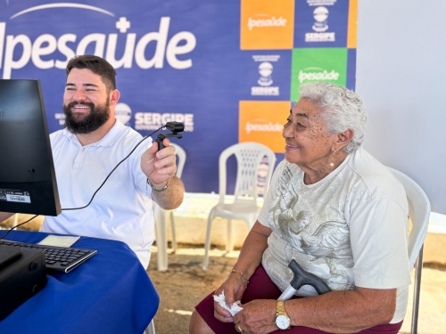 ipesaúde esteve presente no programa itinerante do governo sergipe é aqui
