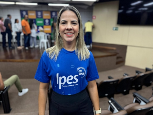 gilvania salmeron coordenadora do 'ipes até você'
