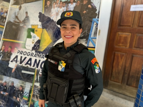 tenente danielly, chefe do p3 da 5ª cipm