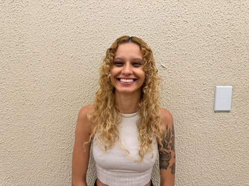 juliane lobão, designer gráfica da setur