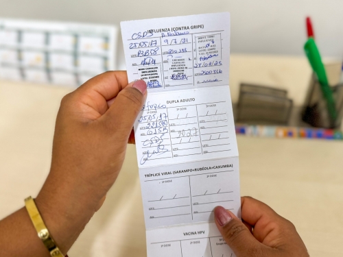 Cartão de vacinação