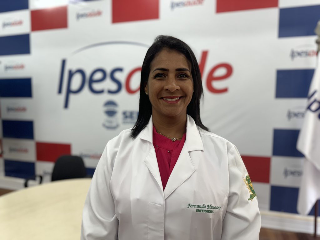 a enfermeira michelle barreto reforçou que a capacitação contribui para a segurança dos pacientes