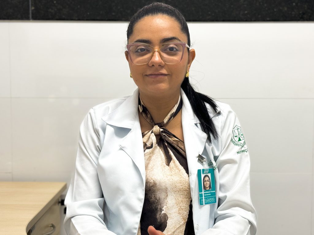 nutricionista sadylla kerollayne ramos profissional da unidade do ipesaúde em propriá