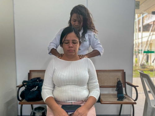 massagem relaxante para amenizar as tensões do dia a dia