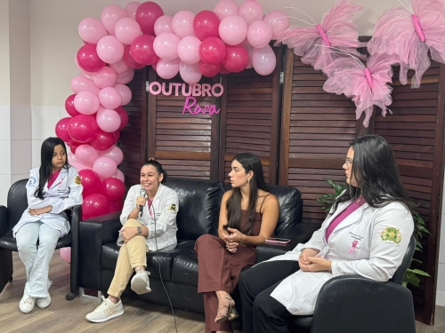 aÇÃo outubro rosa no ipesaÚde (2)