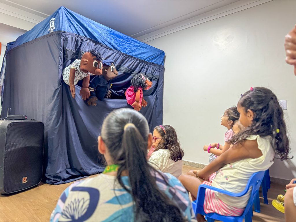 ação sobre uso consciente de telas no centro de terapias do ipesaúde 1 2
