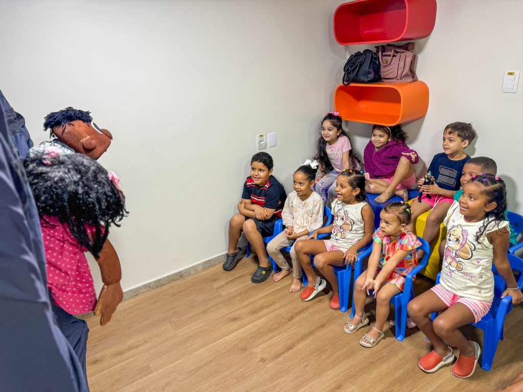 ação sobre uso consciente de telas no centro de terapias do ipesaúde 2 1