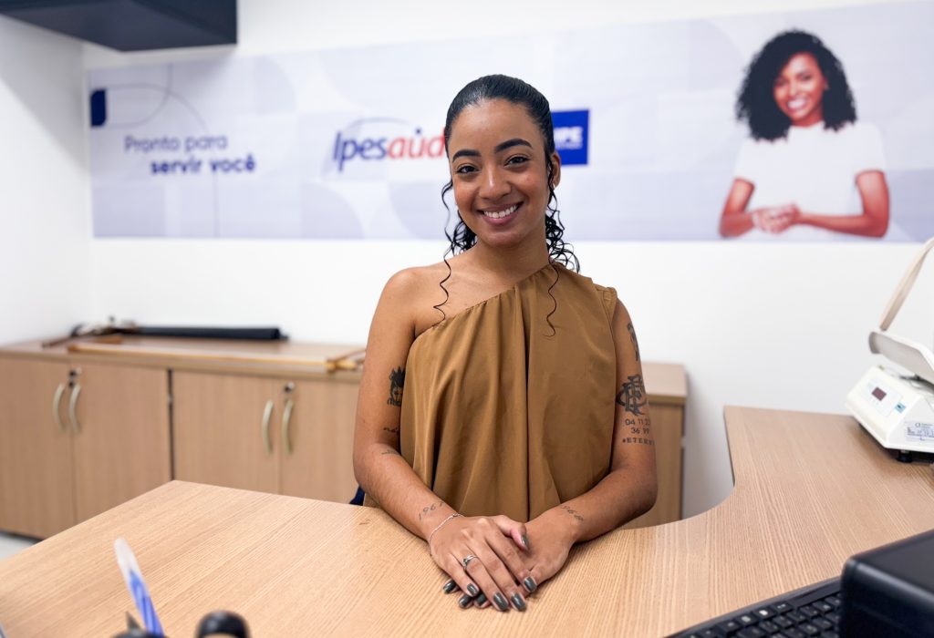 Esther Emmanuely Nascimento, coordenadora da Unidade do Ipesaúde em Estância