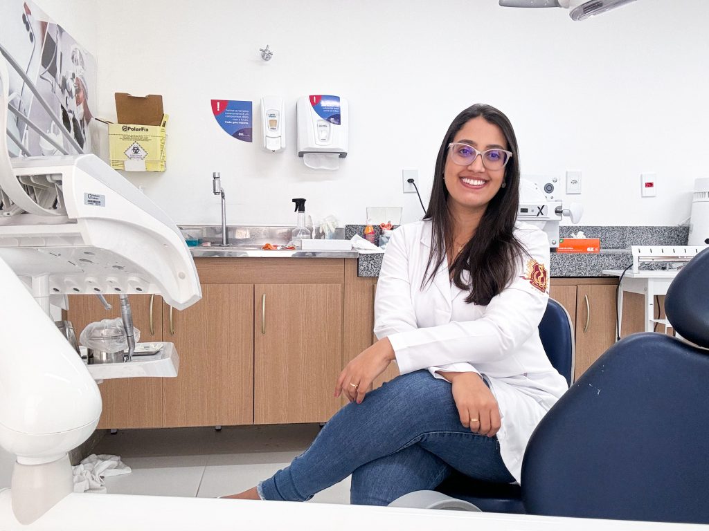 Beatriz Trindade, dentista da regional de Estância